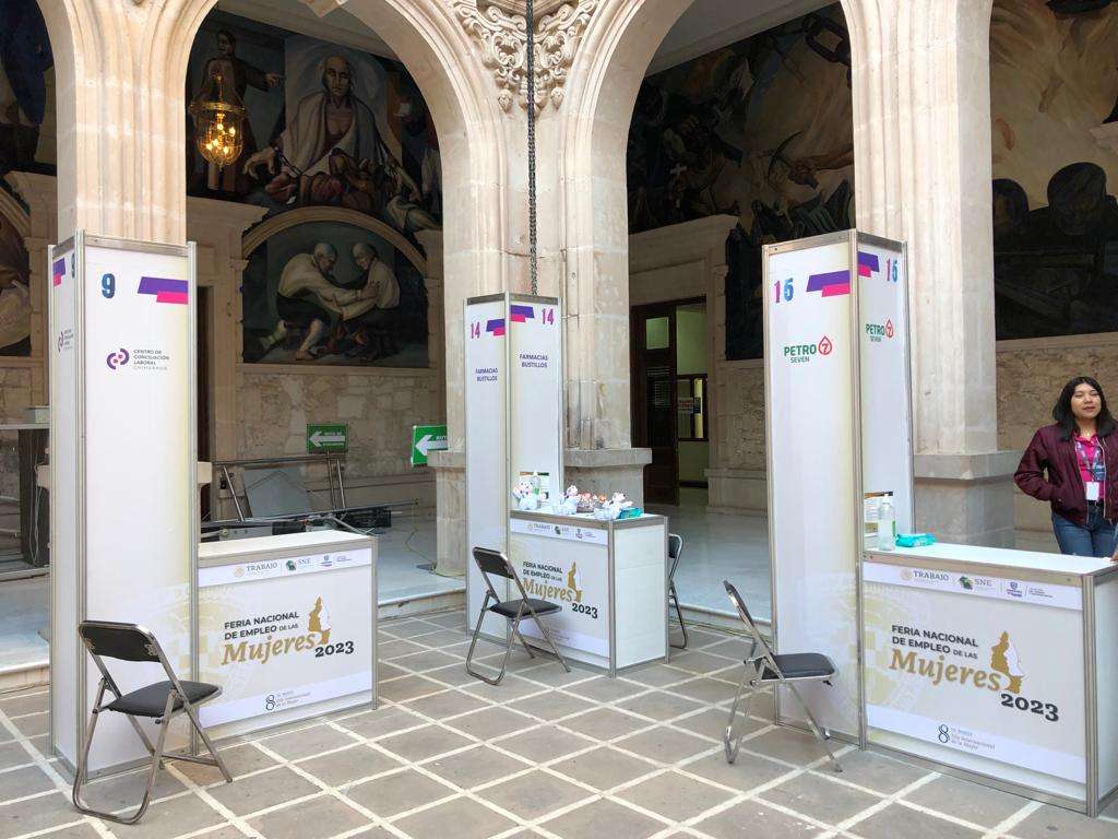 Inicia feria nacional de empleo de las mujeres 2023 en el palacio de ...