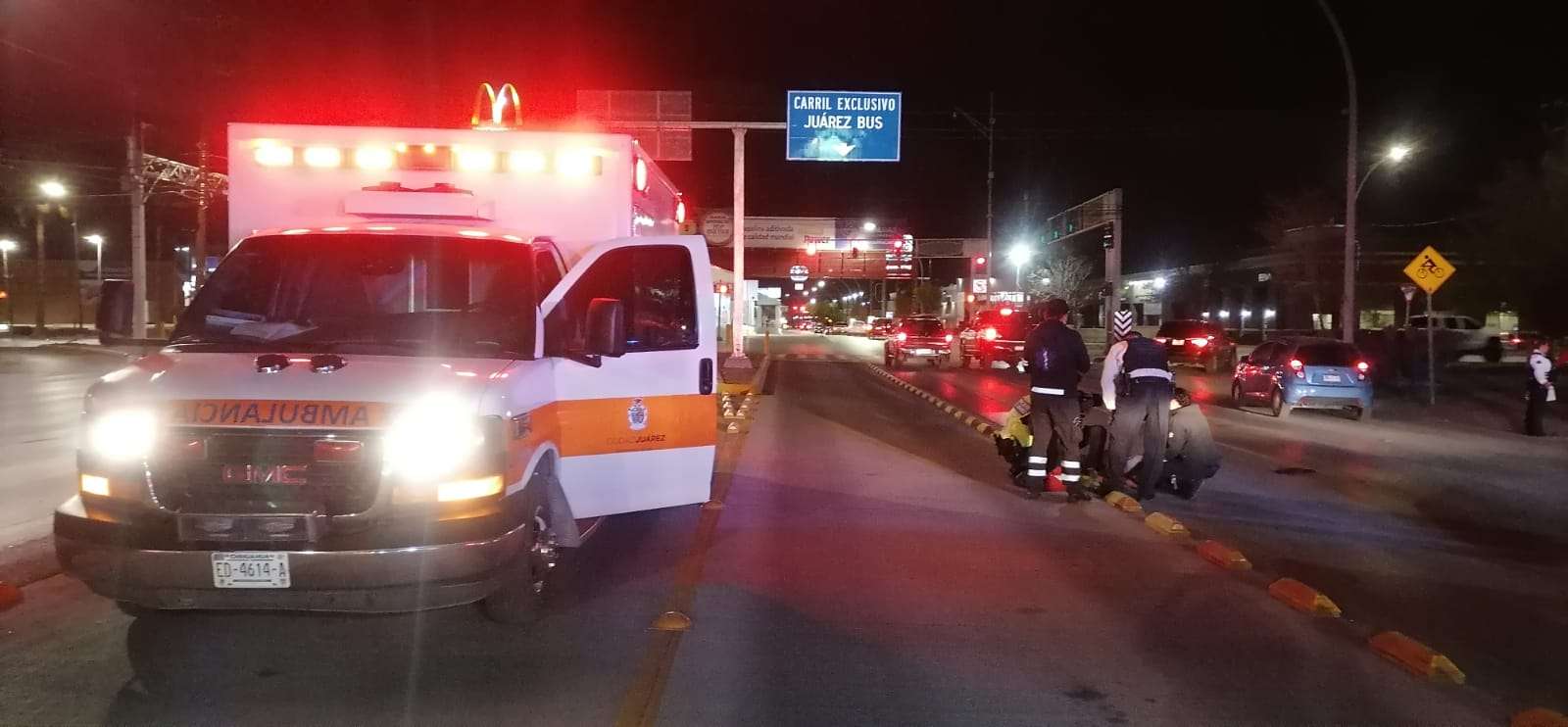 Intenta borracho cruzar avenida Paseo Triunfo y lo atropellan | El Bordo