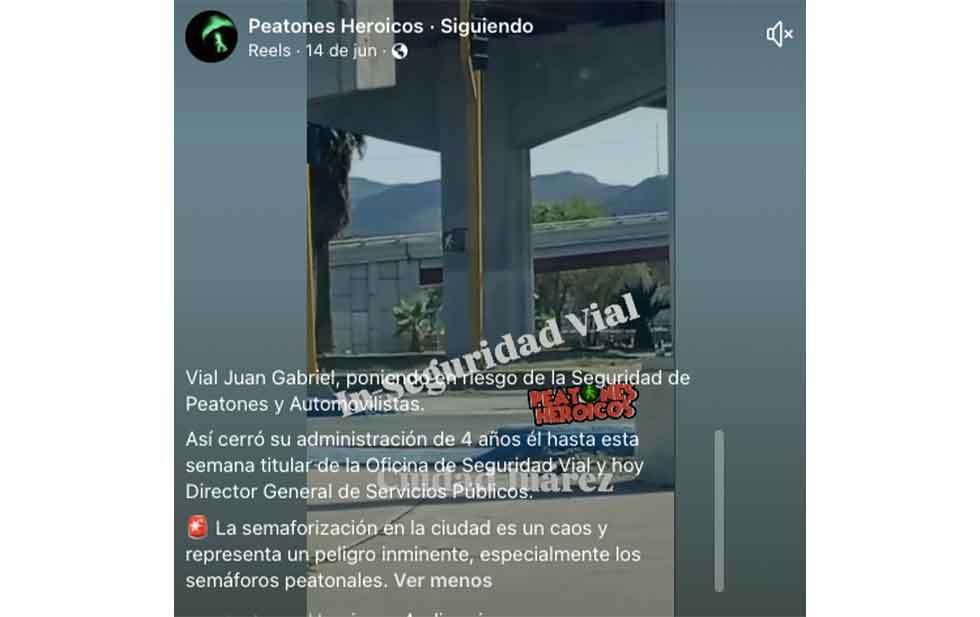 SEMÁFOROS MUERTOS
