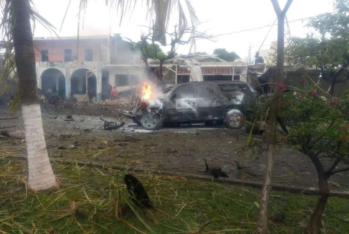 Califica FGR de acto terrorista el ataque con coche bomba en Michoacán