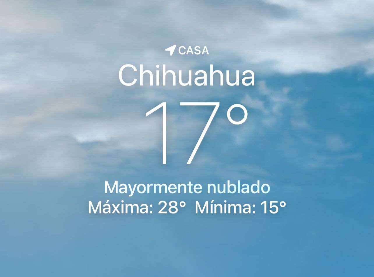 Se espera día nuboso con ligera lluvia y 28 grados centígrados 