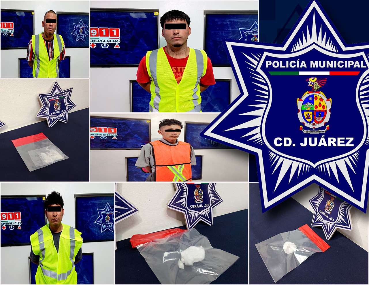 Detienen a 4 narcomenudistas