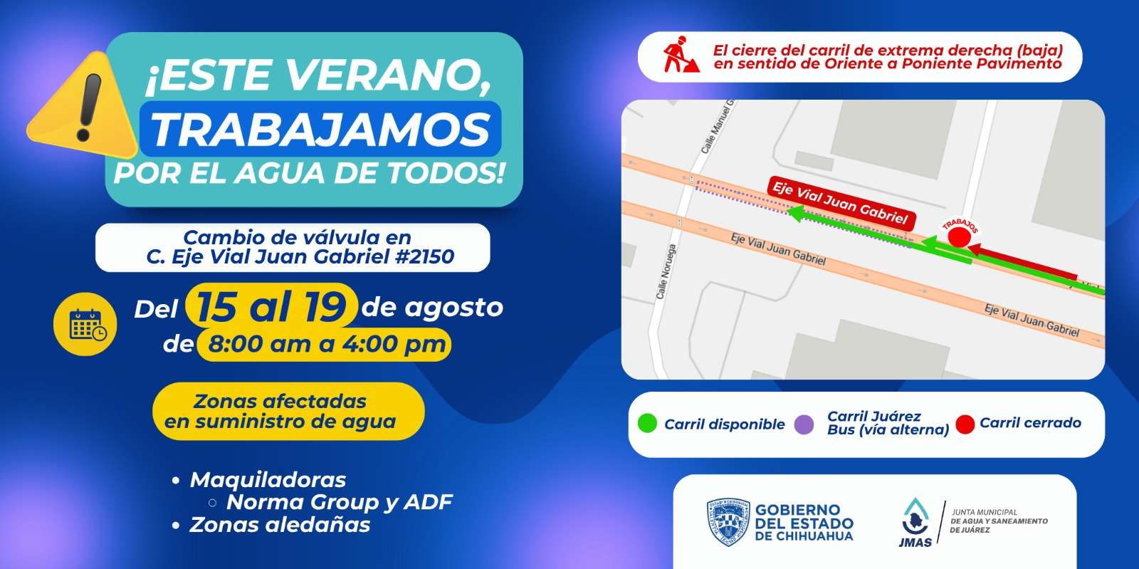 Ve comunidad de Los Kilómetros resultados en abasto de agua