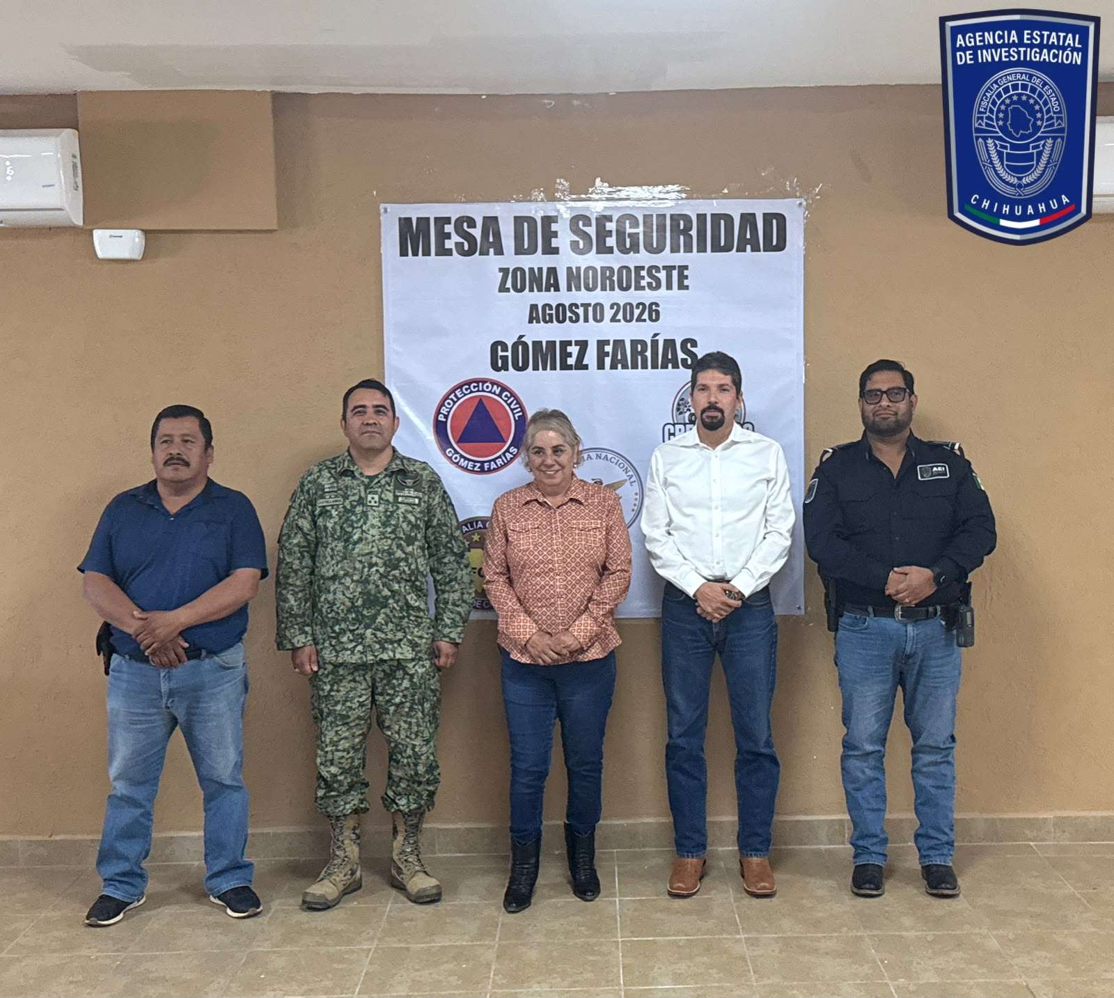 Analizan seguridad y prevención en Mesa de Seguridad y Justicia de Gómez Farías