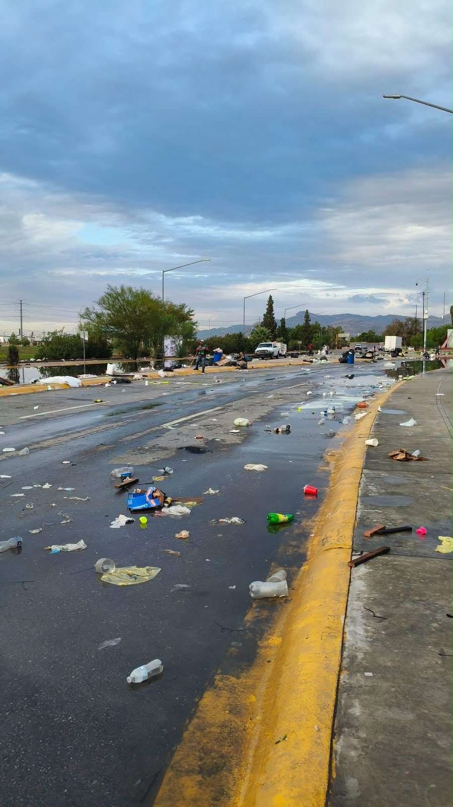 Quedan 5.5 toneladas de basura en El Chamizal tras celebración del Grito