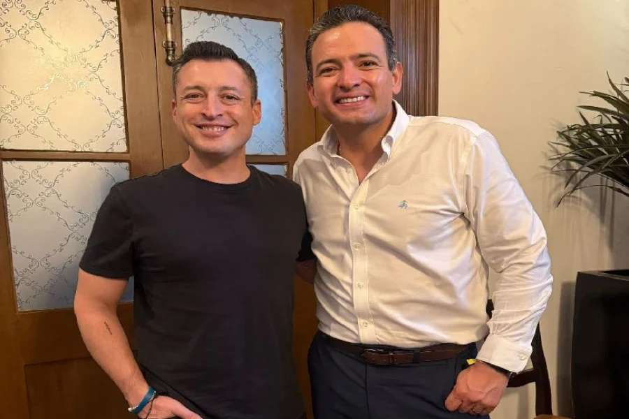 Se reúne Colosio Jr. con Bonilla durante visita a Chihuahua