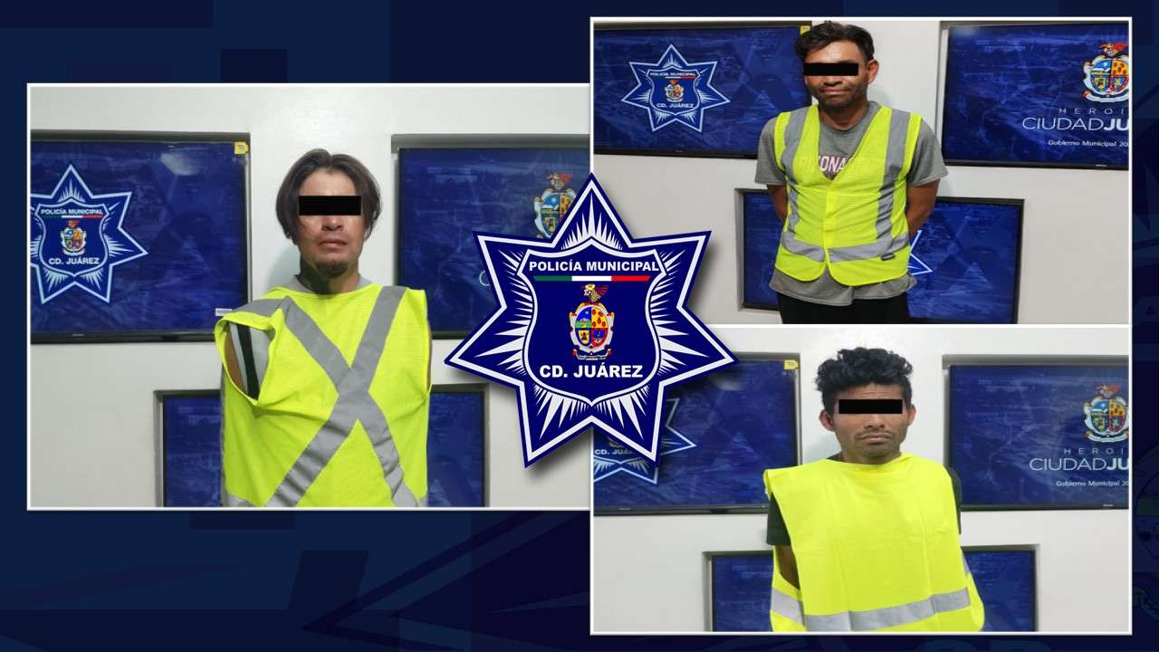 Detienen a 3 por violencia familiar