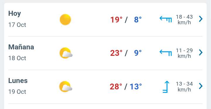 Día soleado con temperatura hasta 19°C en Ciudad Juárez